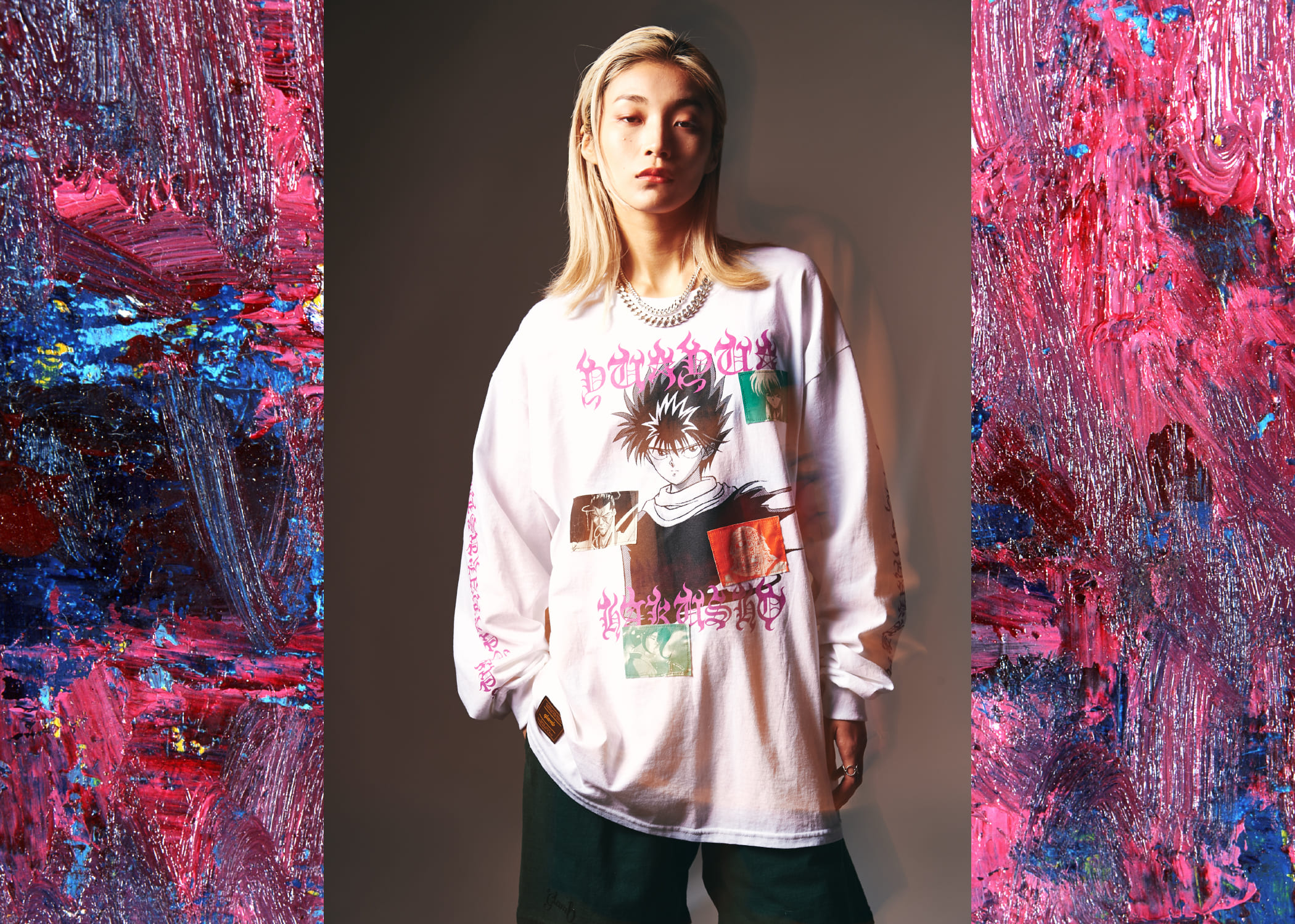 《幽遊白書》X glamb 聯名出擊！將角色魅力融入其中，呈現復古又帥氣的時尚設計