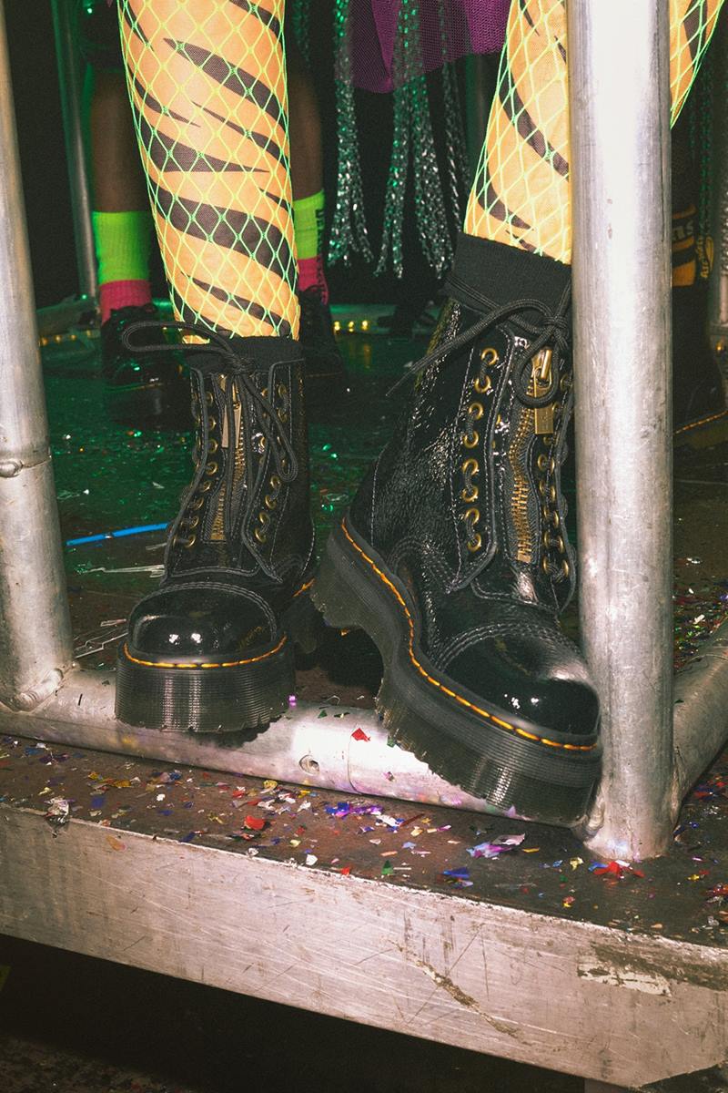 時髦派對動物必備！Dr. Martens 秋冬新款注入螢光、漆皮元素，展現強烈反叛精神