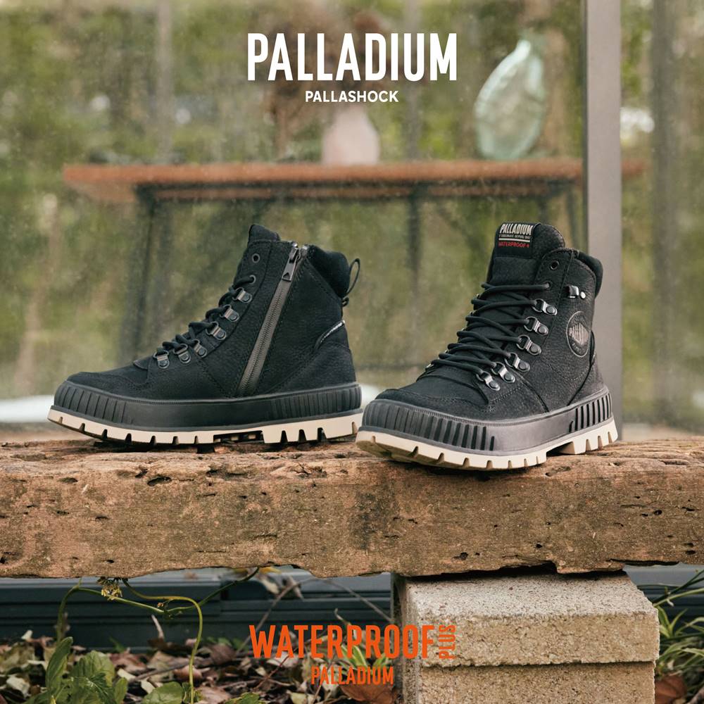 GEmma 吳映潔出遊指定！PALLADIUM 巧克力靴春季四色百搭登場，防水機能與顏值兼具！