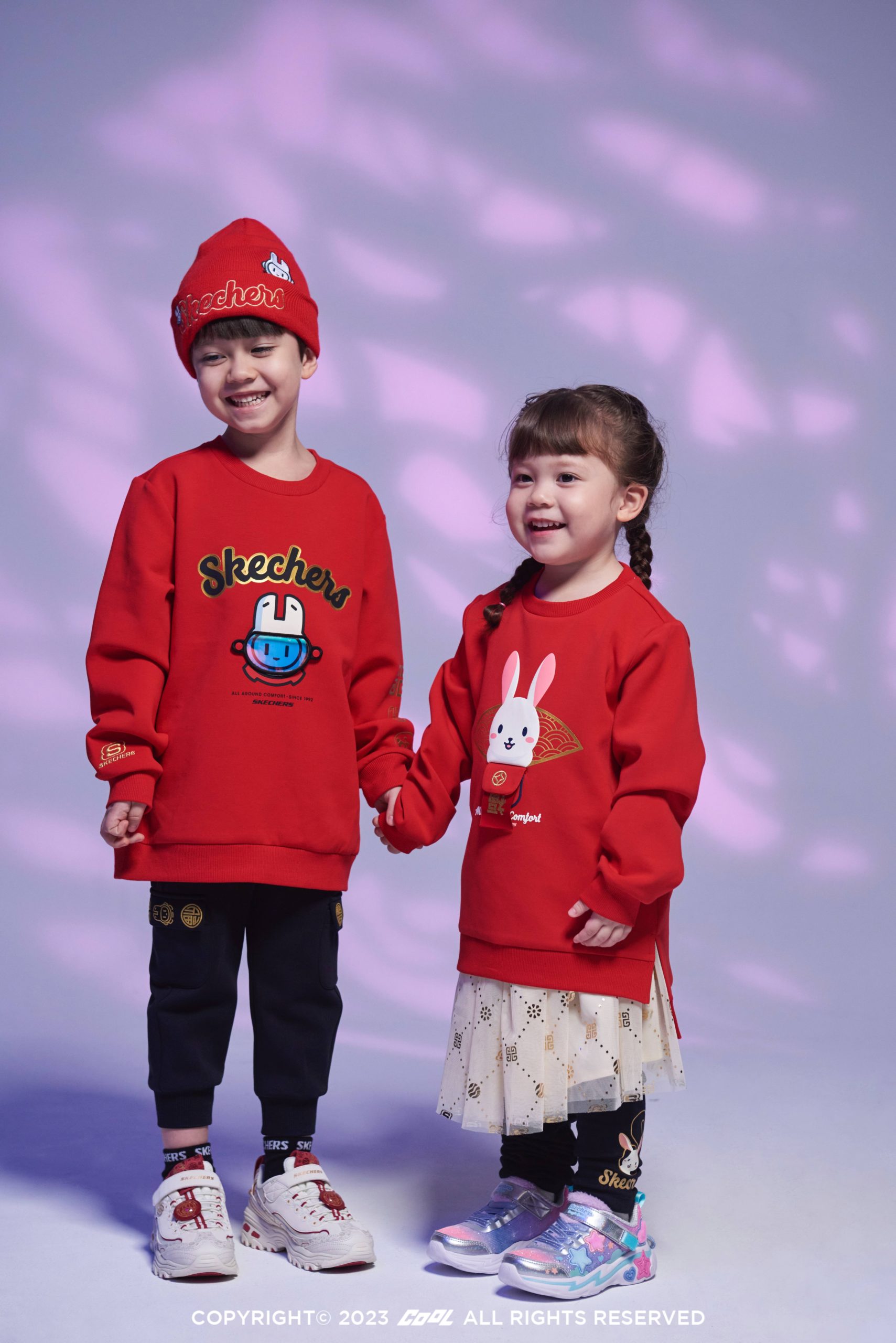 這樣的新春穿搭你有看過？顛覆既有套路X超強視覺衝擊！跟著SKECHERS一起「兔」飛猛進 最潮CNY由你走起！