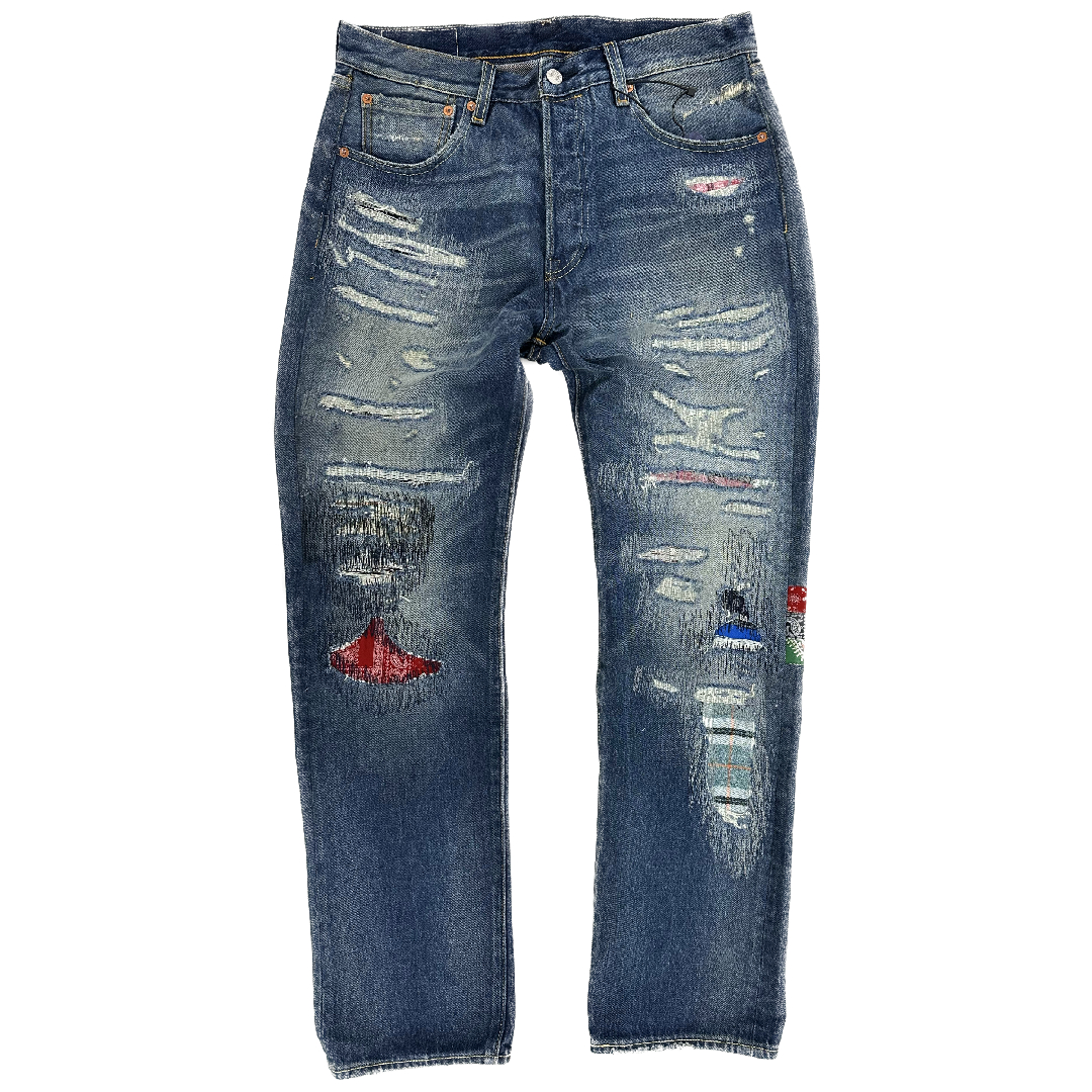 COOL開箱｜牛王「長壽」重磅回歸！搶先細覽 2023 Levi's® X CLOT 501® UNIONRAIL 丹寧褲