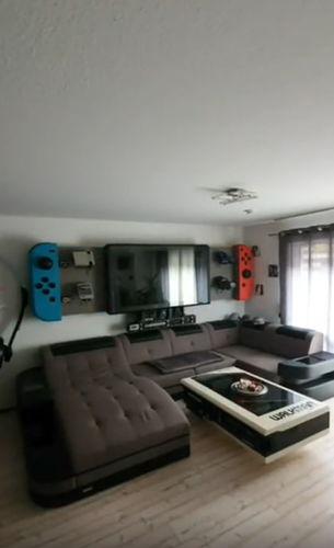 求市售！國外神人打造超狂「巨大 Switch 」任天堂電玩套組　網：這是天堂吧！