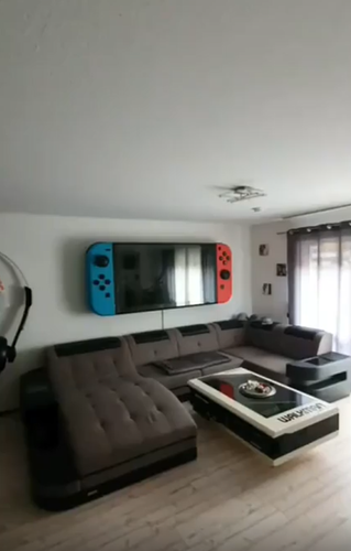 求市售！國外神人打造超狂「巨大 Switch 」任天堂電玩套組　網：這是天堂吧！