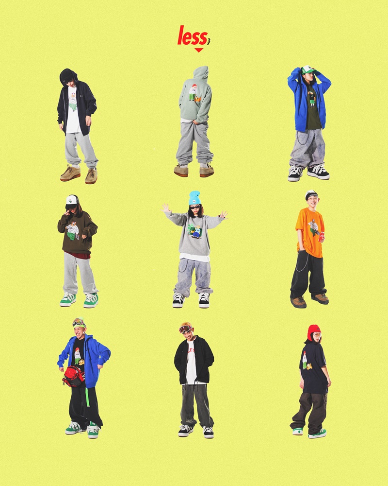 台日新春重磅合作！台灣選貨名所 LESS 攜手日本人氣藝術家 Charr 打造「1999」聯名服飾系列！