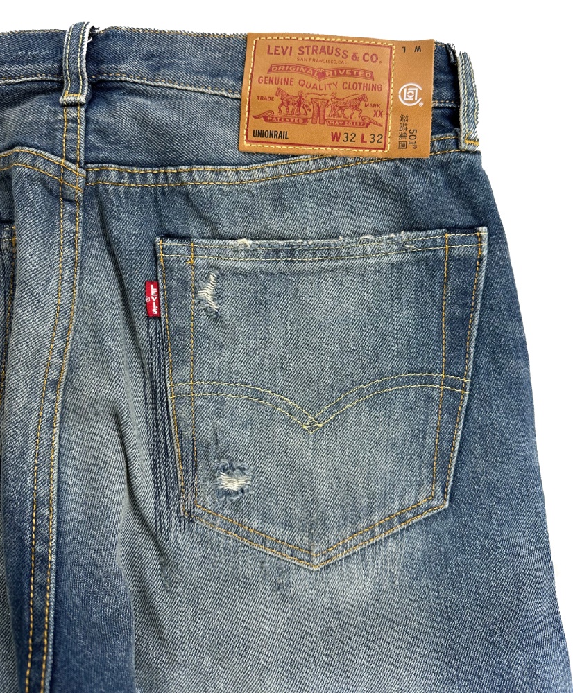 COOL開箱｜牛王「長壽」重磅回歸！搶先細覽 2023 Levi's® X CLOT 501® UNIONRAIL 丹寧褲