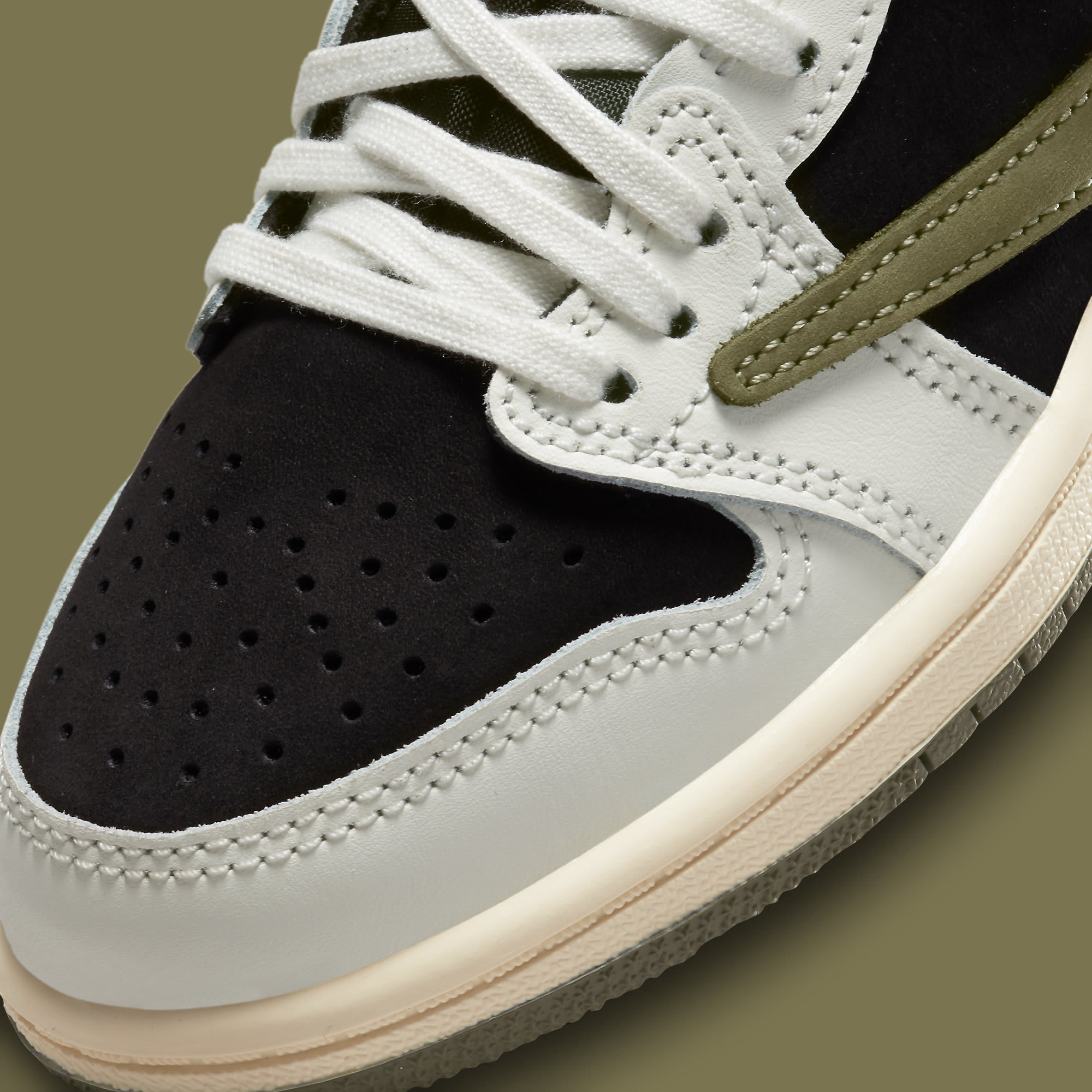 Travis Scott x Air Jordan 1 Low OG “Olive”