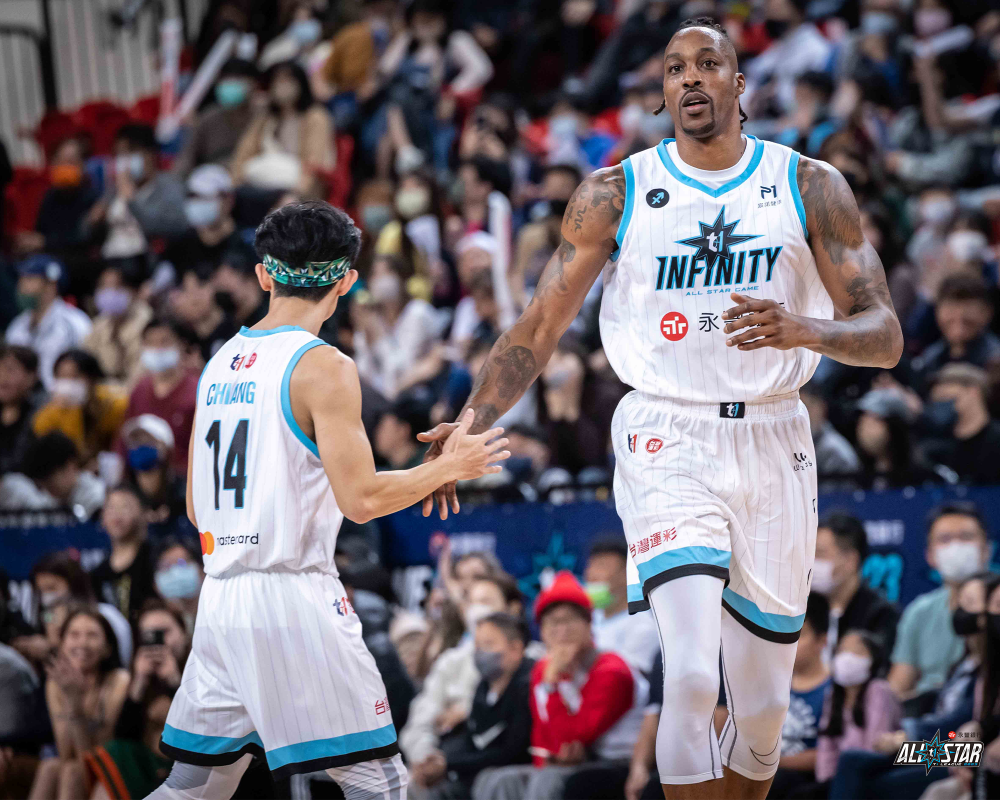 雲豹雙星帶領下起三分雨！Dwight Howard 拿下 T1 明星賽 MVP，賽後向球迷喊話：「還不想離開台灣！」