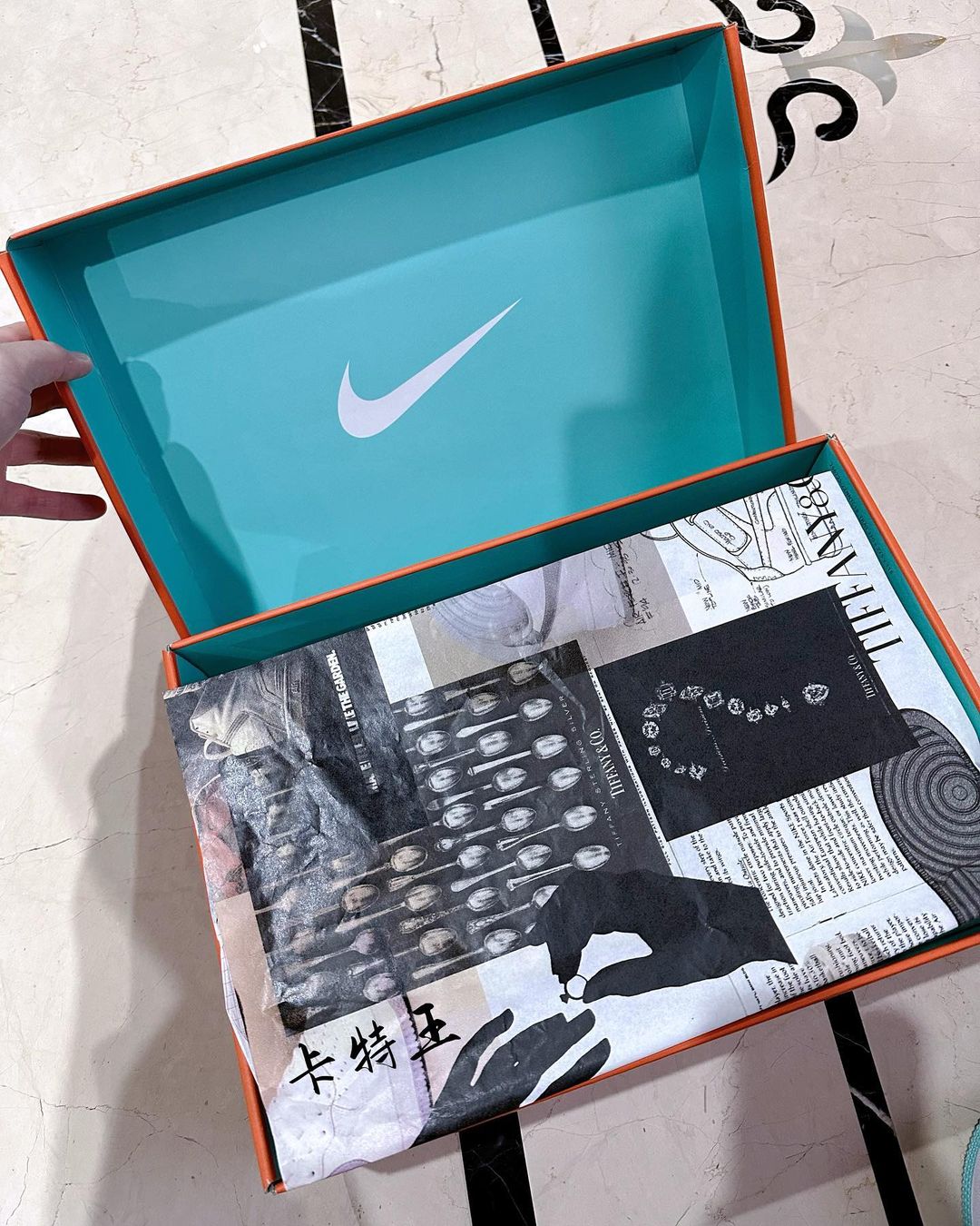 哪款設計更勝你心？Tiffany & Co. x Air Force 1 Low 