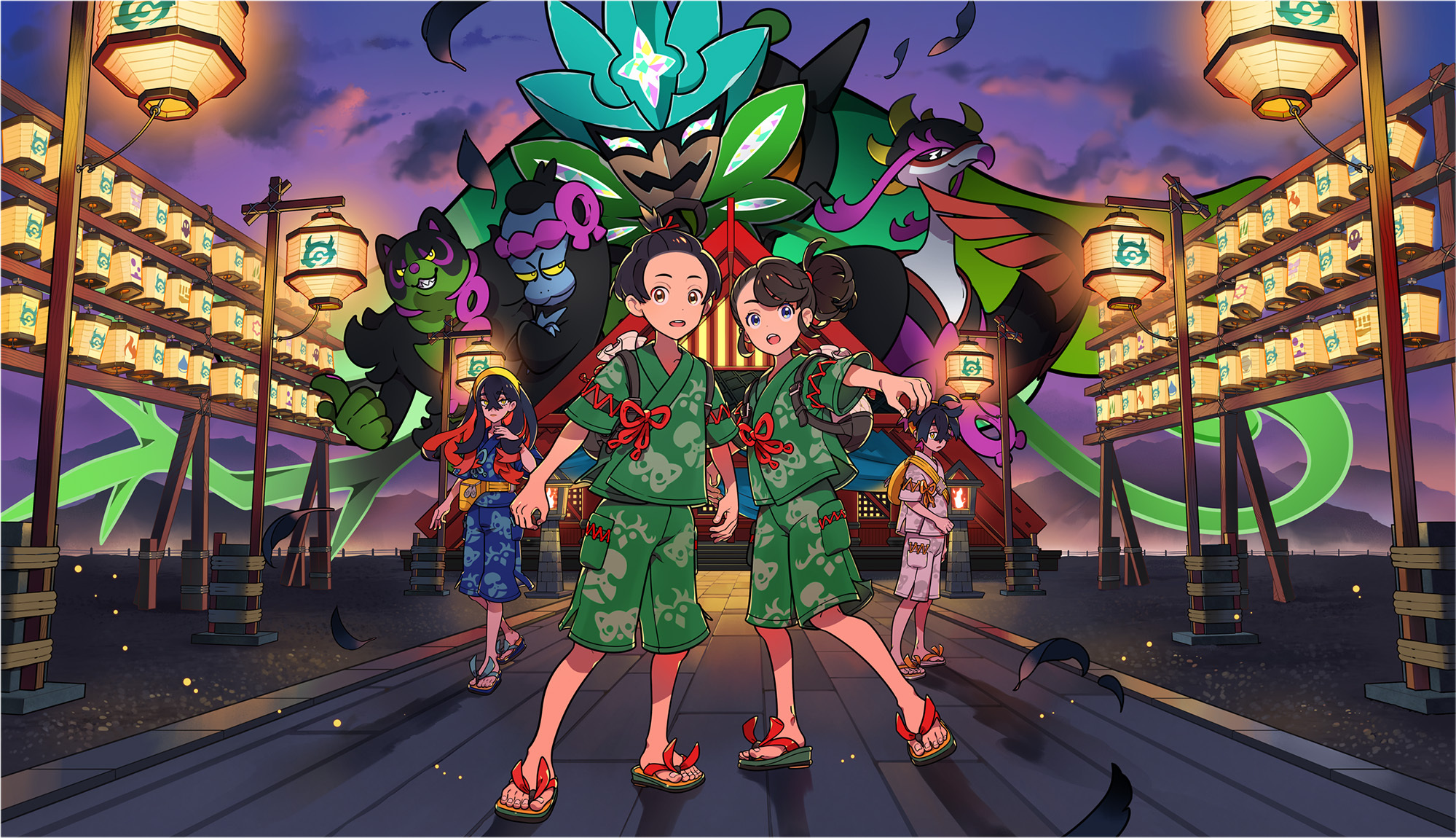 水君古代種竟然是恐龍？《寶可夢 朱／紫》新 DLC 與悖謬寶可夢登場，準備開抓神獸囉！
