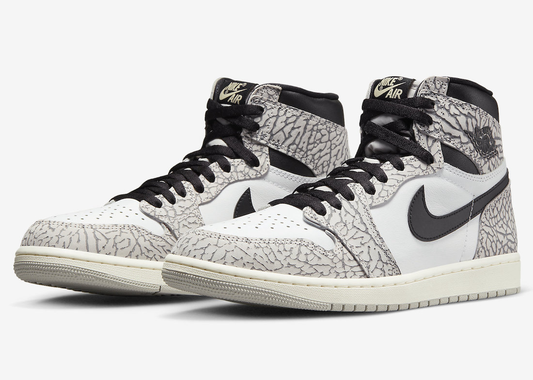 Air Jordan 1 High OG “White Cement”