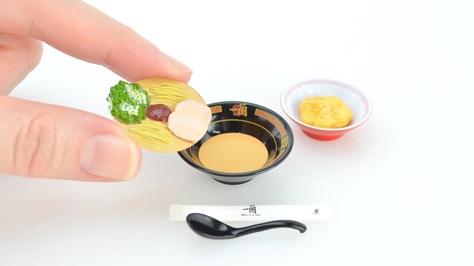 拉麵控收一波！一蘭拉麵推出超擬真盒玩，搭配服務鈴加麵音樂太療癒！