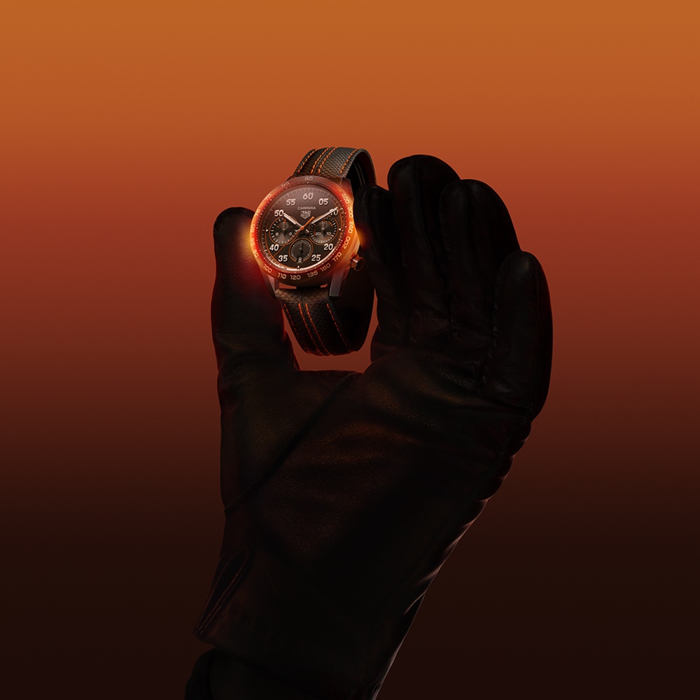 無法抵抗的黑橘潮！ TAG Heuer Carrera X Porsche Orange Racing 聯名計時腕錶登場