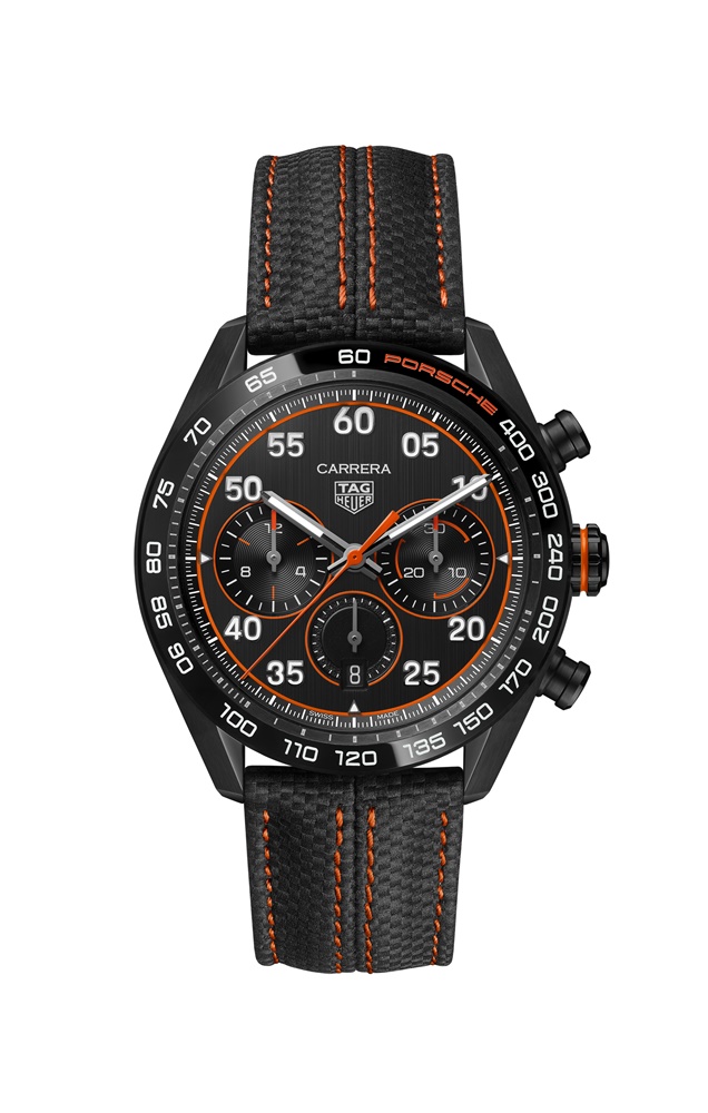 無法抵抗的黑橘潮！ TAG Heuer Carrera X Porsche Orange Racing 聯名計時腕錶登場