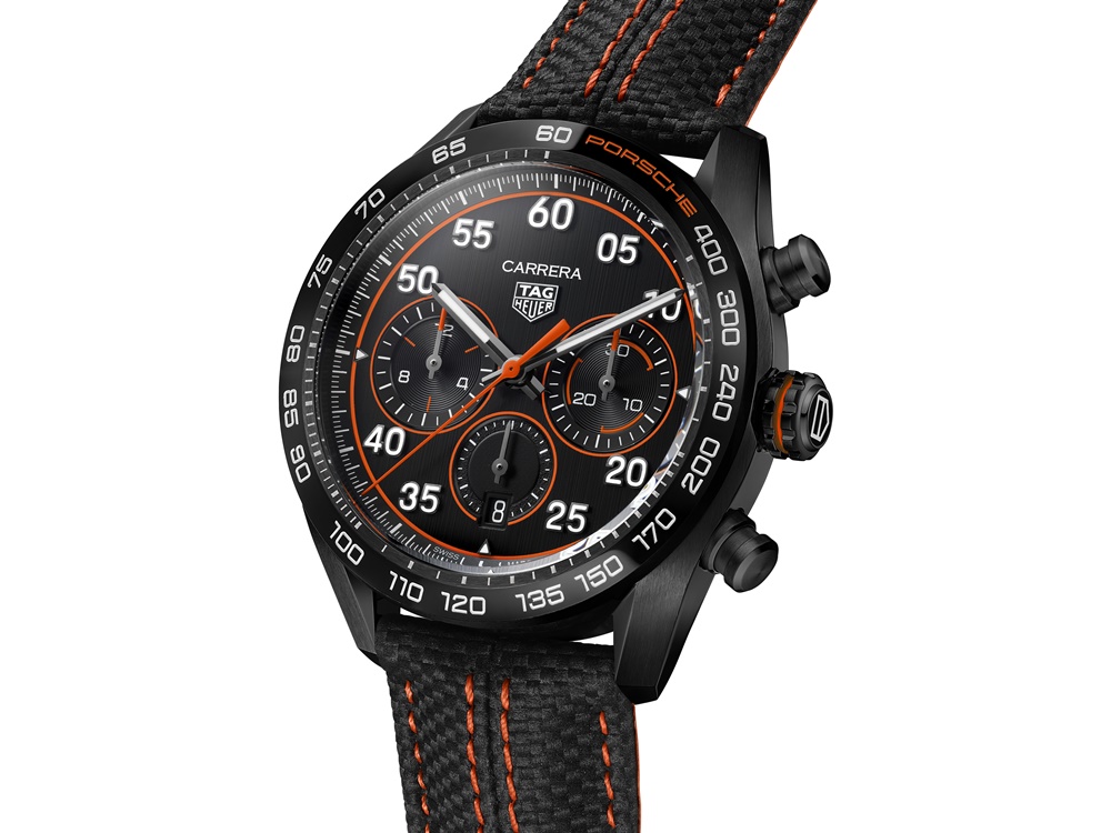 無法抵抗的黑橘潮！ TAG Heuer Carrera X Porsche Orange Racing 聯名計時腕錶登場