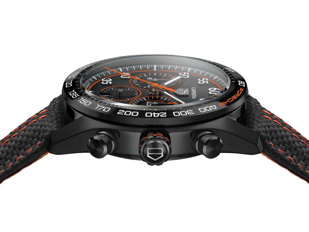 無法抵抗的黑橘潮！ TAG Heuer Carrera X Porsche Orange Racing 聯名計時腕錶登場