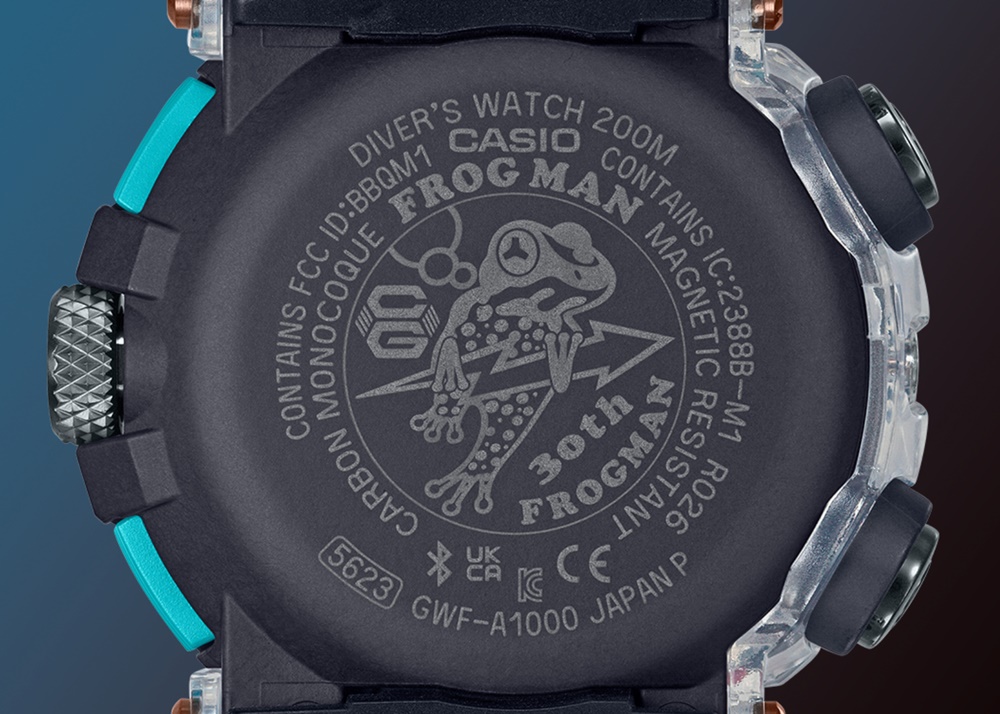這蛙太毒，小心慎入！G-SHOCK Frogman 系列 30 周年推出第二彈「亞馬遜毒蛙強」限量錶款