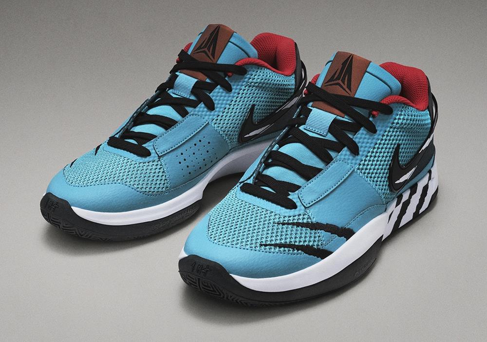 熊爪細節也太狠！Ja Morant 簽名鞋 Nike JA 1 全新配色 “Scratch” 實鞋曝光， 向灰熊過去歲月致敬！