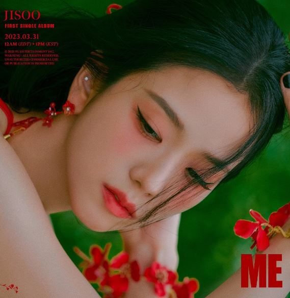 Jisoo 首張個人專輯《 ME 》即將在月底發行。（圖：IG）