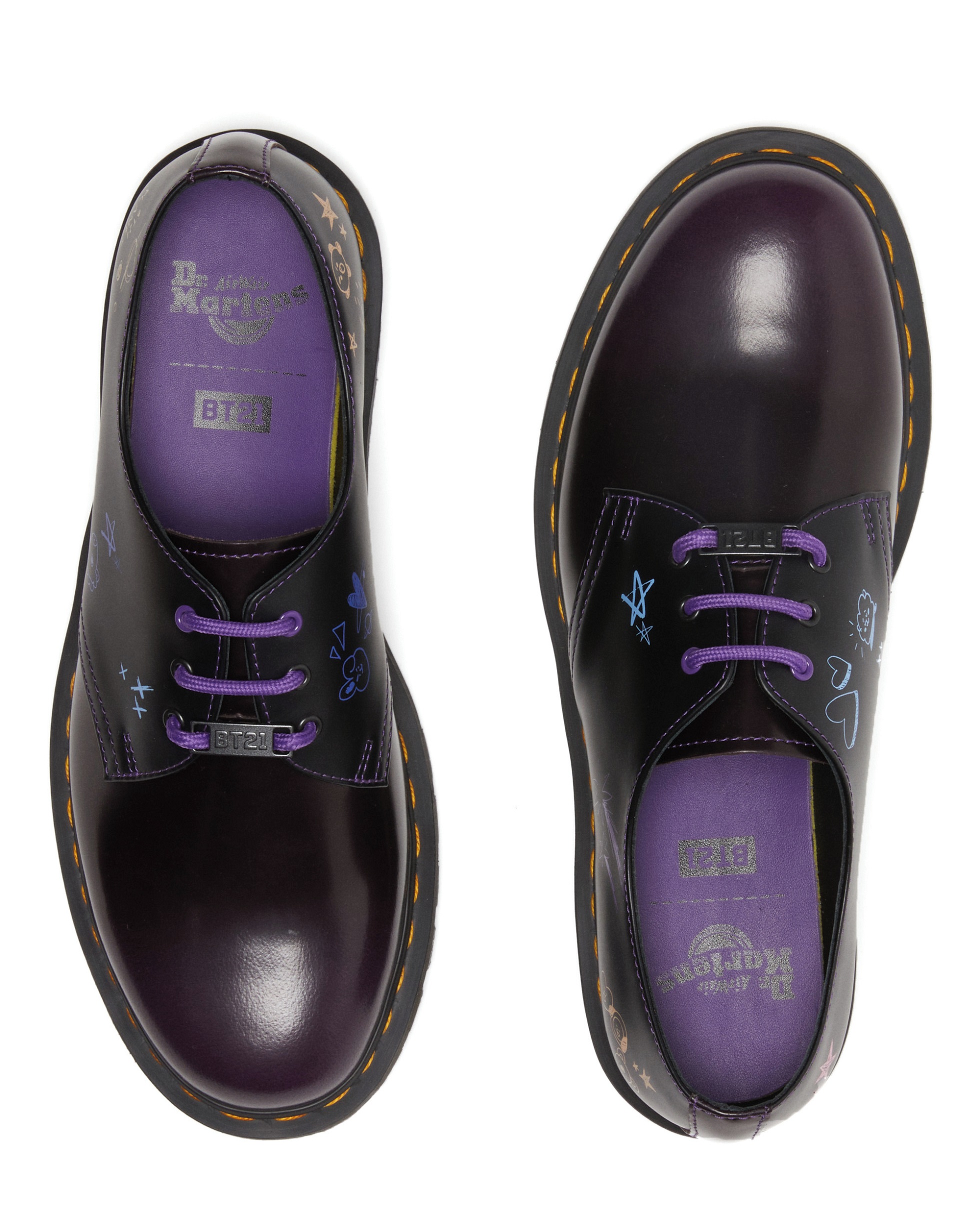 極致玩轉藝術、音樂與風格！                     Dr. Martens 與BT21 首度合作系列商品釋出確認！