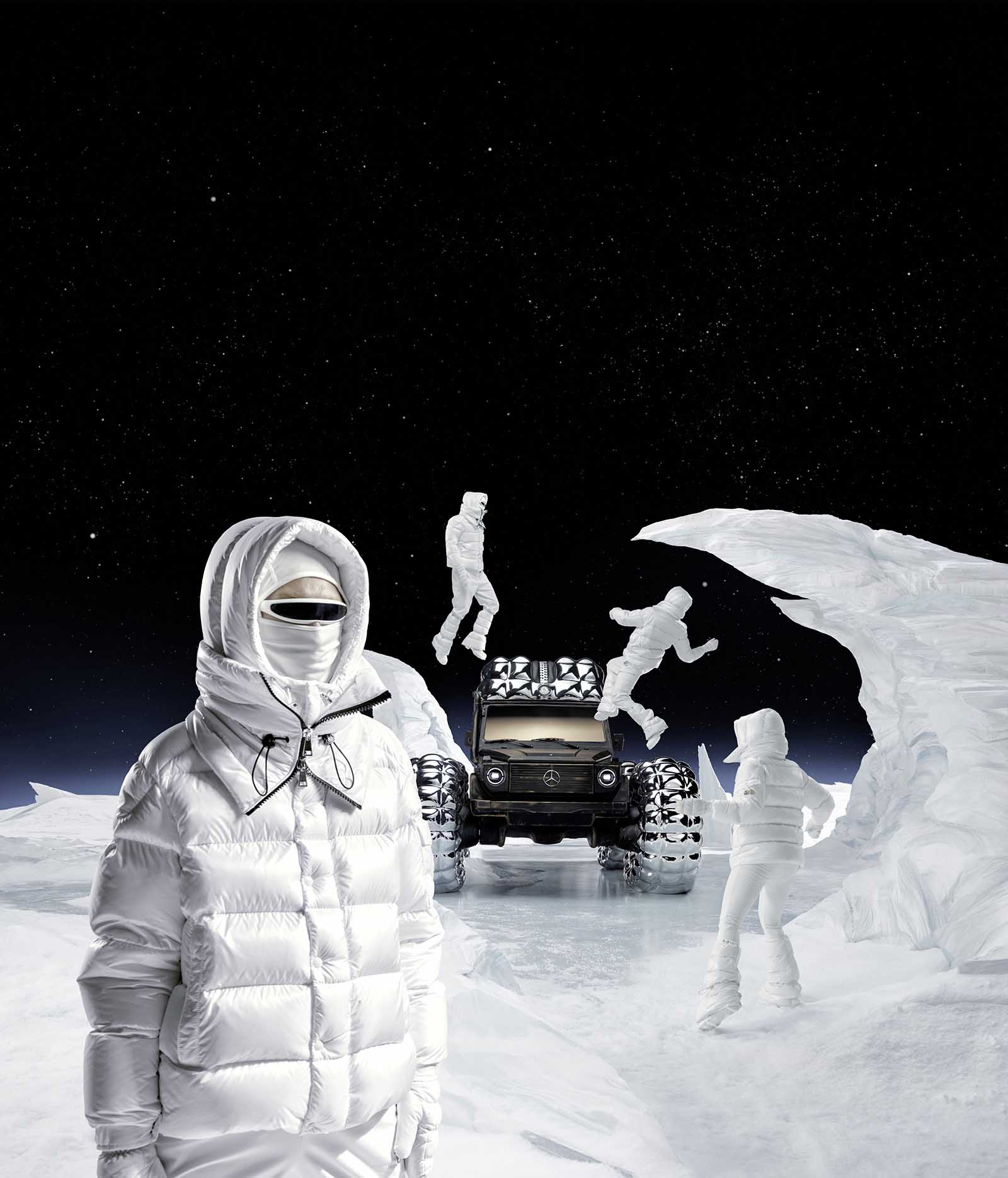 羽絨大 G 太吸睛！Moncler 攜手 Mercedes-Benz 打造「PROJECT MONDO G」藝術品！