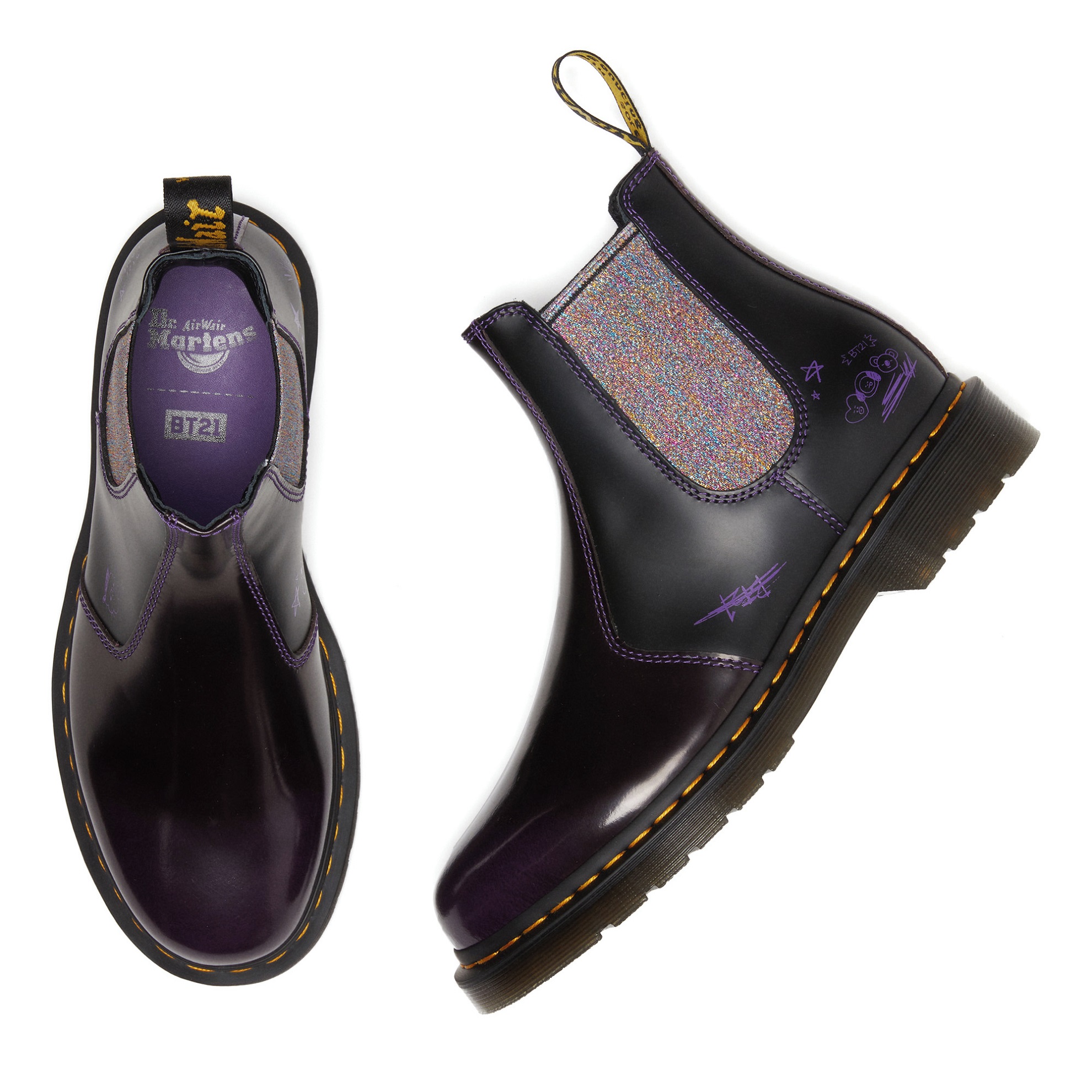 極致玩轉藝術、音樂與風格！                     Dr. Martens 與BT21 首度合作系列商品釋出確認！