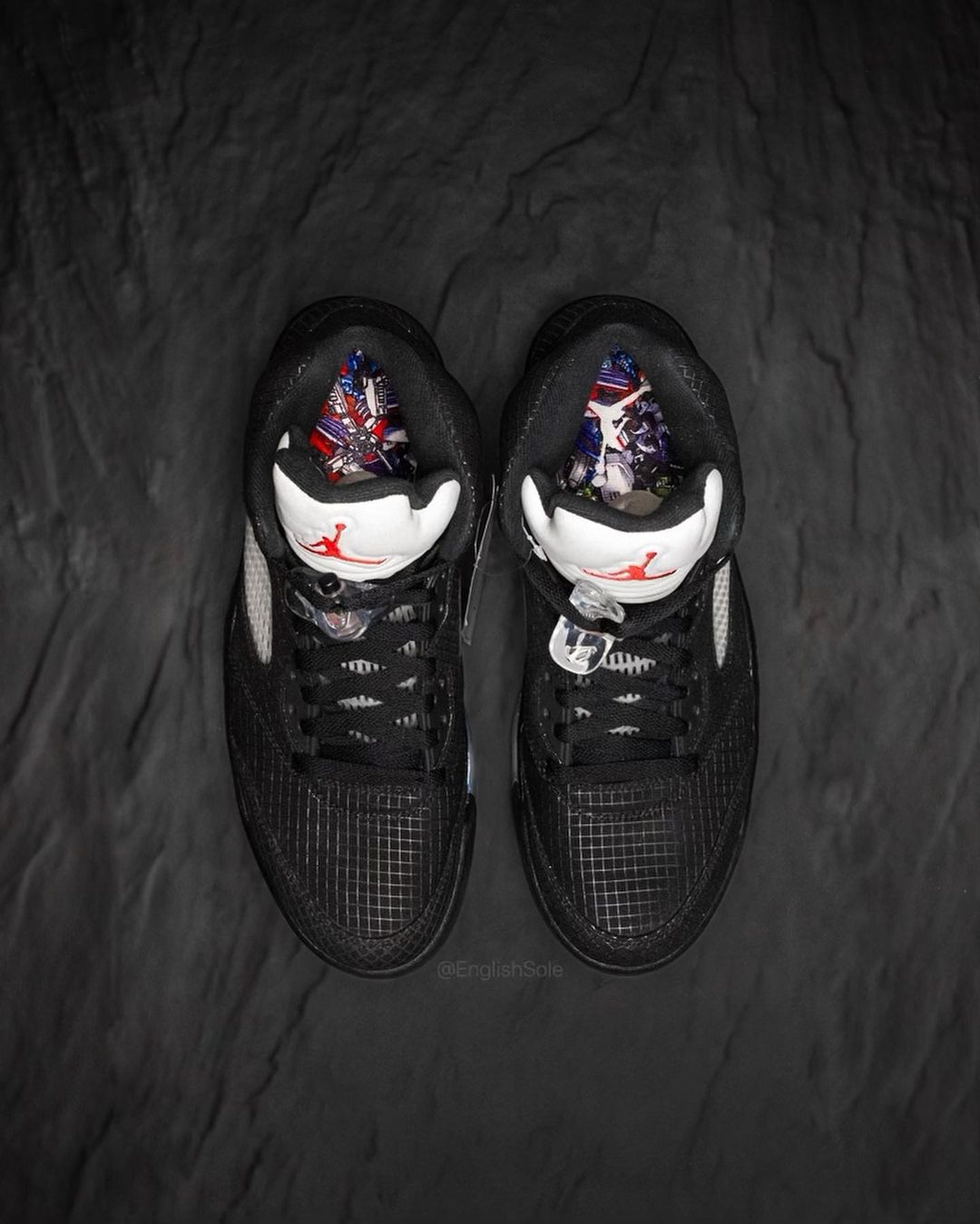 凱德大叔限定！近賞 Mark Wahlberg 專屬配色 Air Jordan 5 Retro「變形金剛」