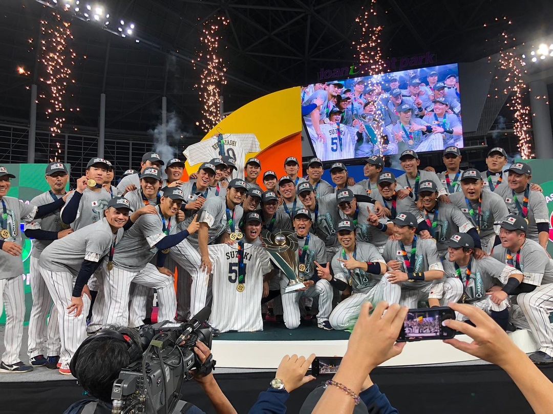 日本隊奪下本屆世界棒球經典賽冠軍。（圖： IG ）