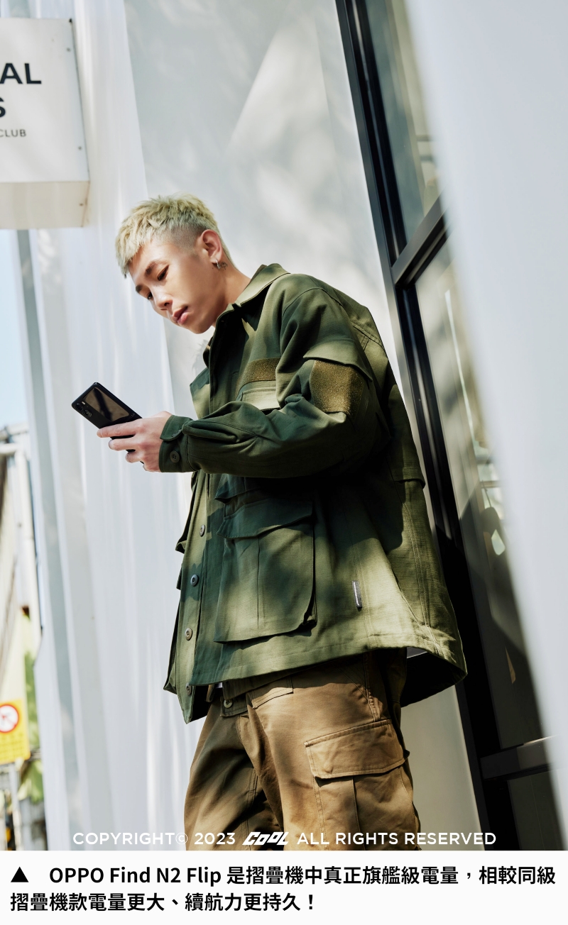 盤點五大潮男使用手機習慣！掌握這幾招  All Black風潮，誰說男生不能有摺疊小「新機」？！Feat. 台灣大哥大 x OPPO Find N2 Flip