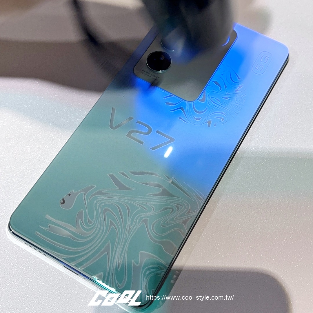 自帶網美補光環燈！vivo V27 5G 神級人像旗艦機登台！獨創柔光人像系統大開顏界