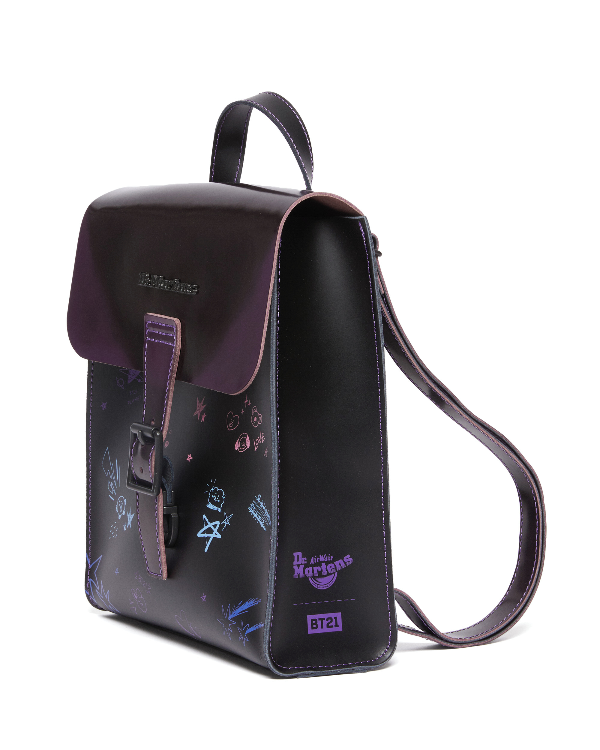 極致玩轉藝術、音樂與風格！                     Dr. Martens 與BT21 首度合作系列商品釋出確認！