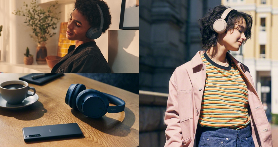 Sony 最輕巧主動降噪耳罩式耳機登台，心動價 5,000 有找！同場加映 50 小時長續航耳機 WH-CH520