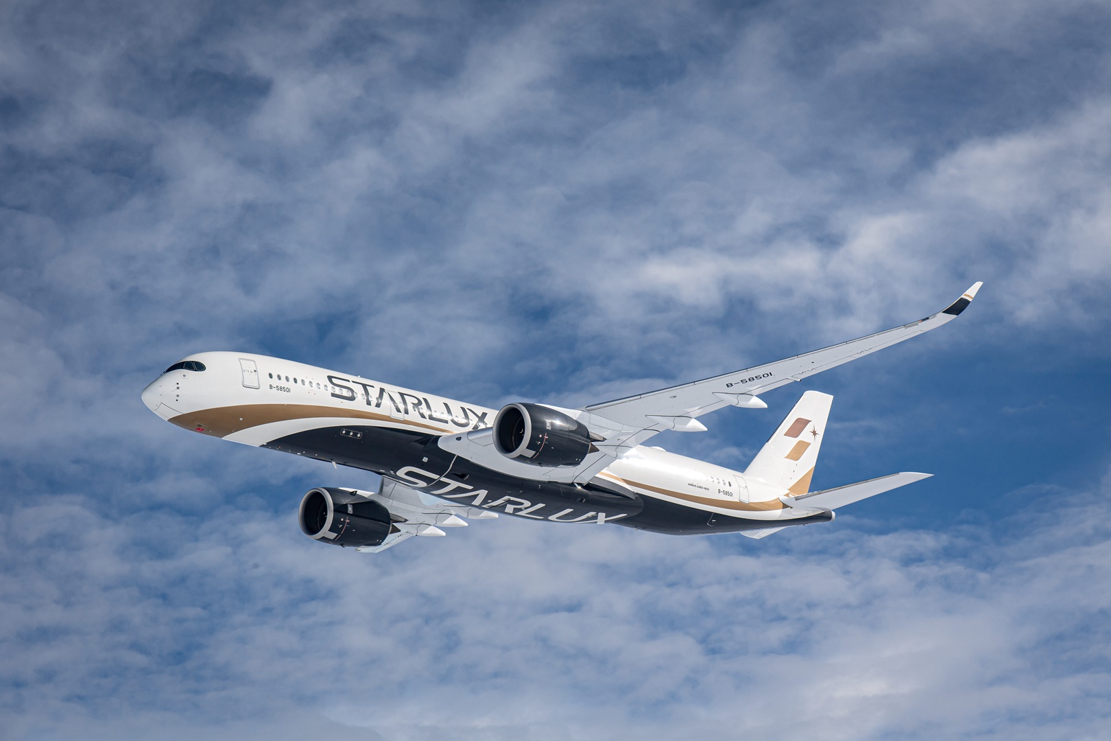 星宇航空台北-洛杉磯航線訂於 4 月 26 日開航，將以全新 Airbus 廣體客機 A350 執飛