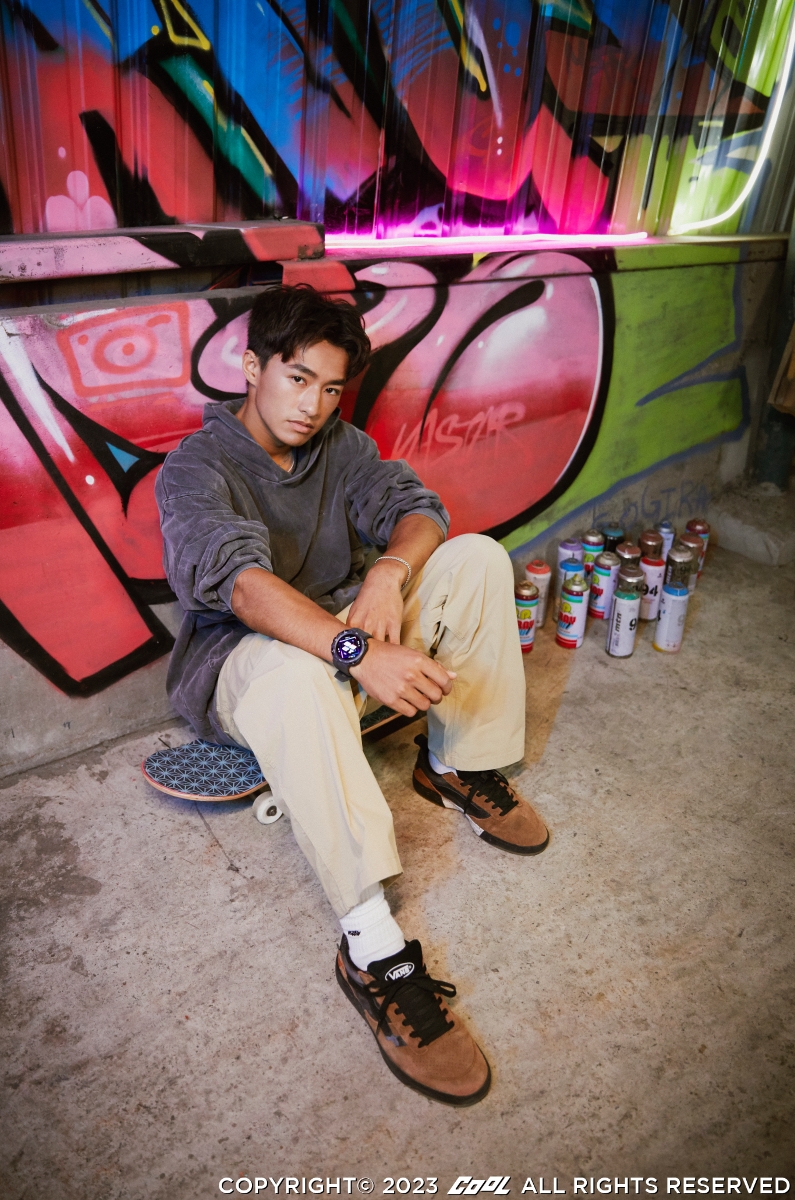 每個動作都有你的專屬配色！HUAWEI WATCH GT Cyber早就做好準備！讓世界級滑板選手林家元告訴你：「每一秒都要超越自己！」