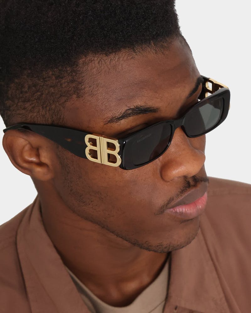 Balenciaga Dynasty Rectangle Sunglasses