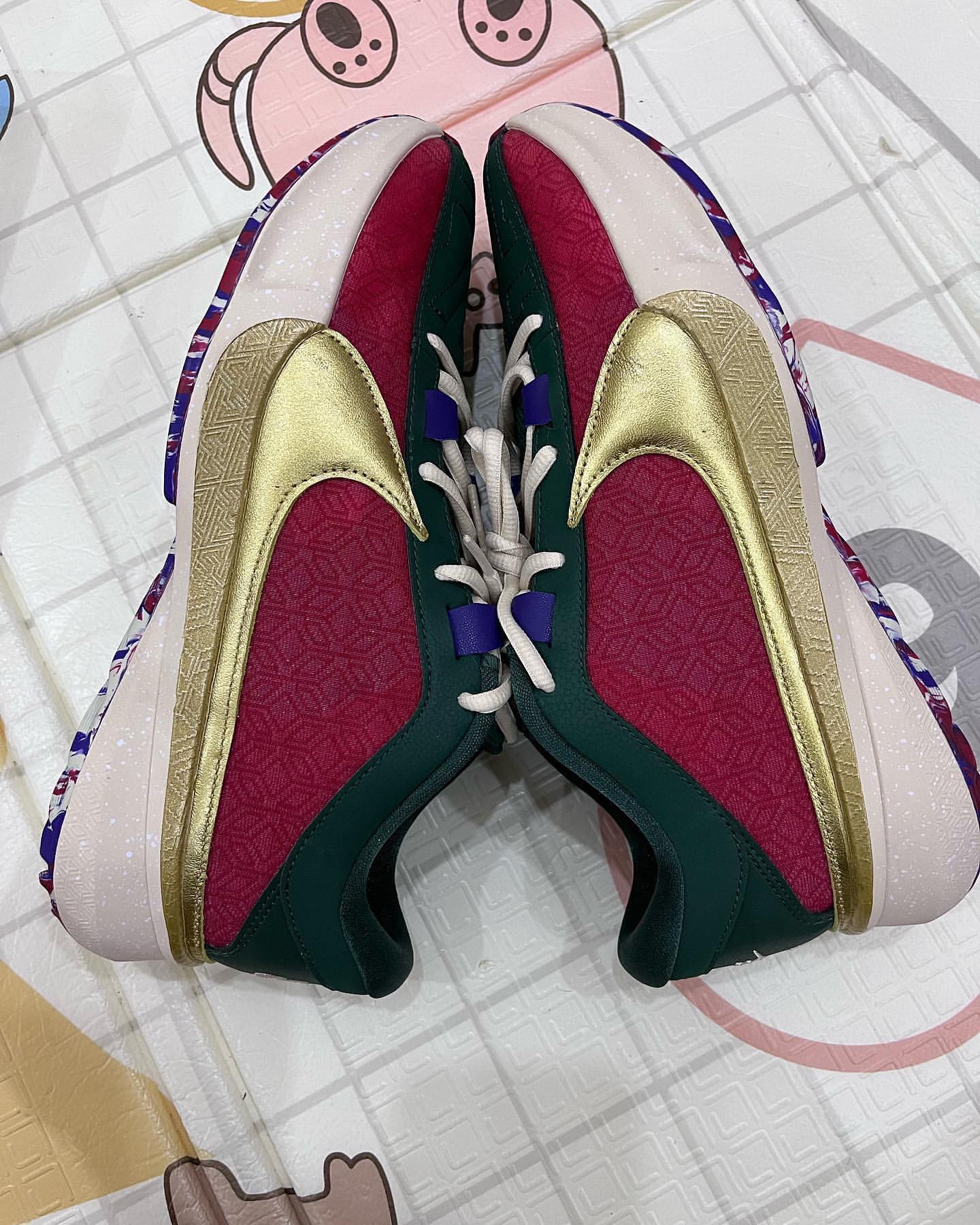 怪物氣息濃厚！子母哥戰靴 Nike Zoom Freak 5 疑似曝光，全掌氣墊回歸可能？