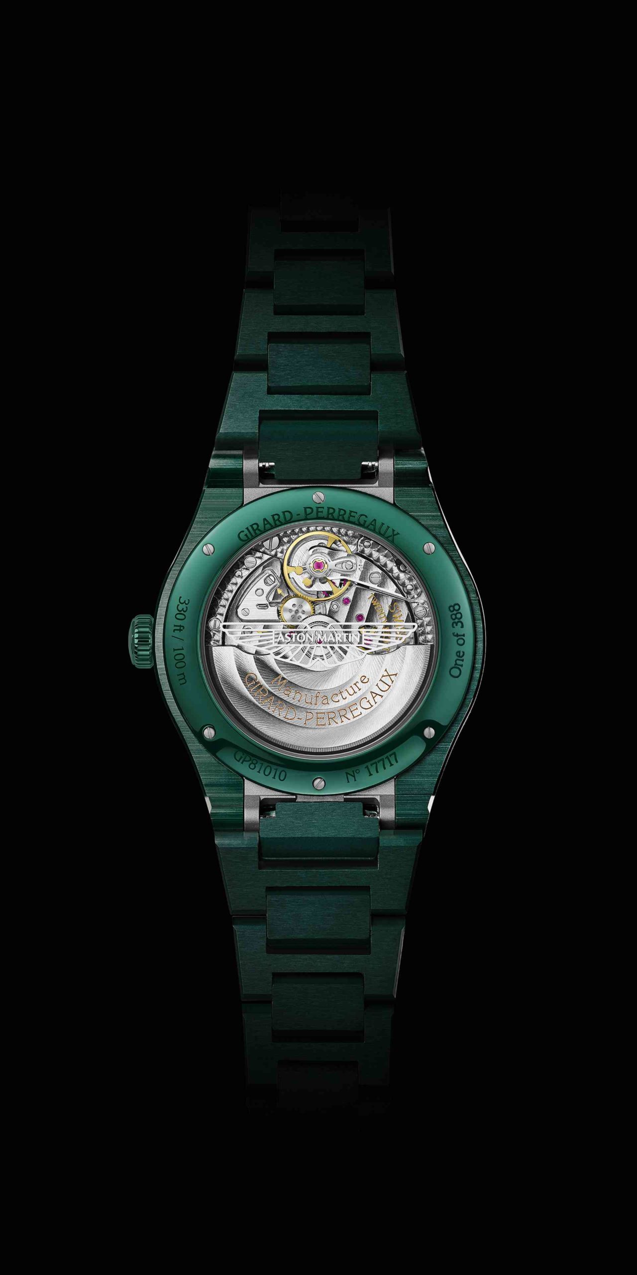 Girard-Perregaux Laureato Green Ceramic Aston Martin Edition-2