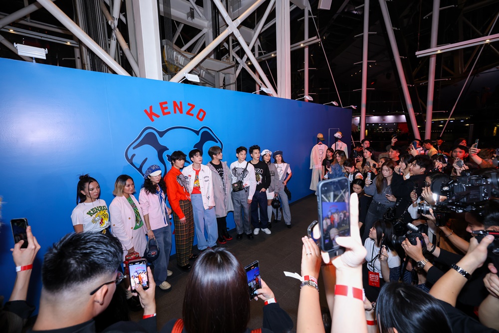 男神林柏宏參戰！ KENZO 全新推出「VARSITY JUNGLE 」系列，全亞洲名人聚集新加坡！