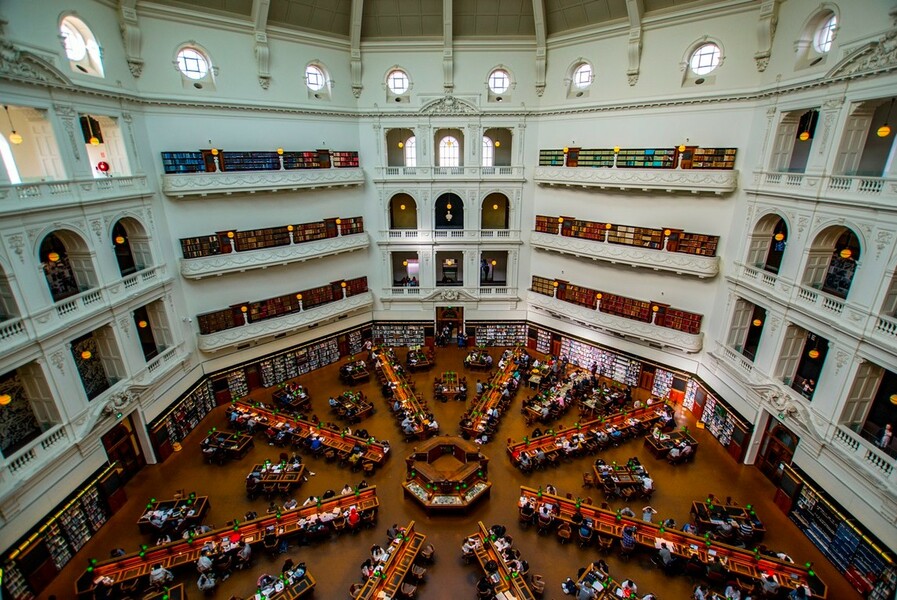 維多利亞州立圖書館 State Library of Victoria