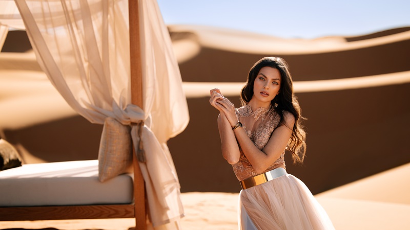 女神隋棠揭開沙漠神秘面紗！ Rado 瑞士雷達表全新 Centrix 晶萃系列盡顯奢華氣質！