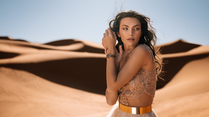 女神隋棠揭開沙漠神秘面紗！ Rado 瑞士雷達表全新 Centrix 晶萃系列盡顯奢華氣質！