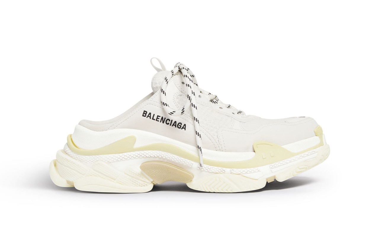 炎夏也要潮！Balenciaga 推出 Triple S「迭代拖鞋」