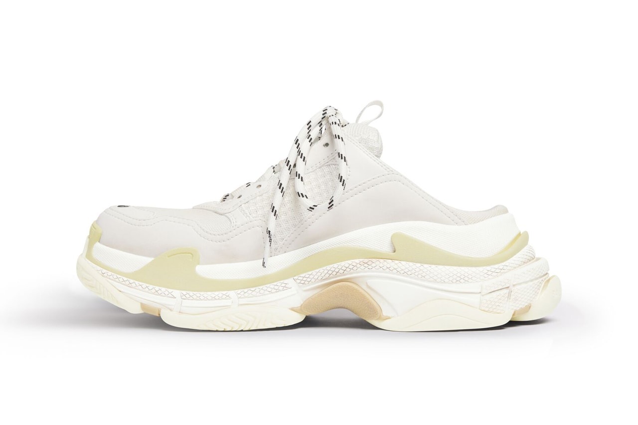 炎夏也要潮！Balenciaga 推出 Triple S「迭代拖鞋」