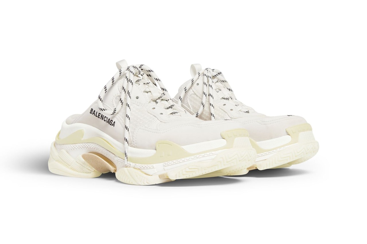 炎夏也要潮！Balenciaga 推出 Triple S「迭代拖鞋」