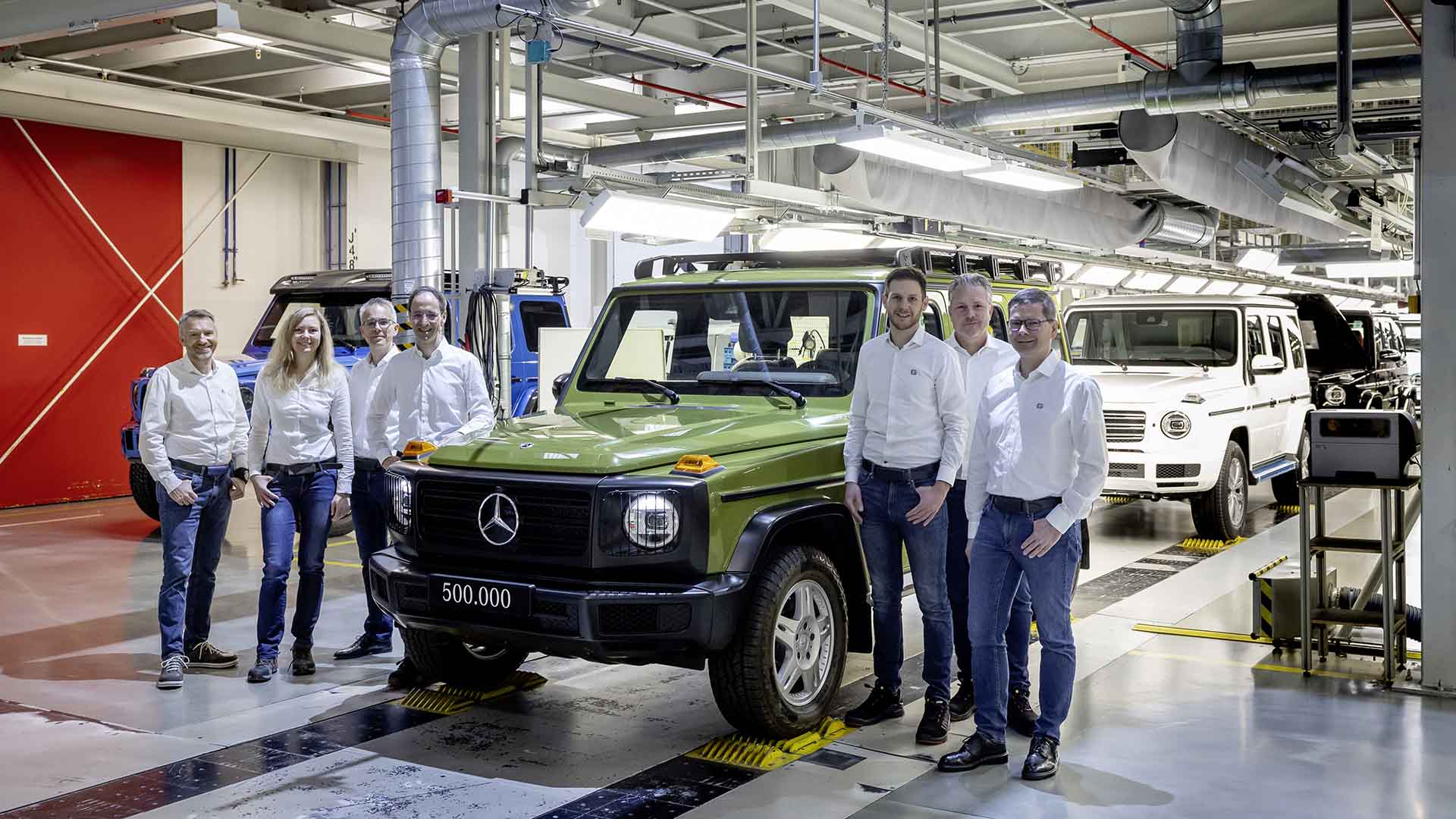 Mercedes-Benz G-Class 500,000