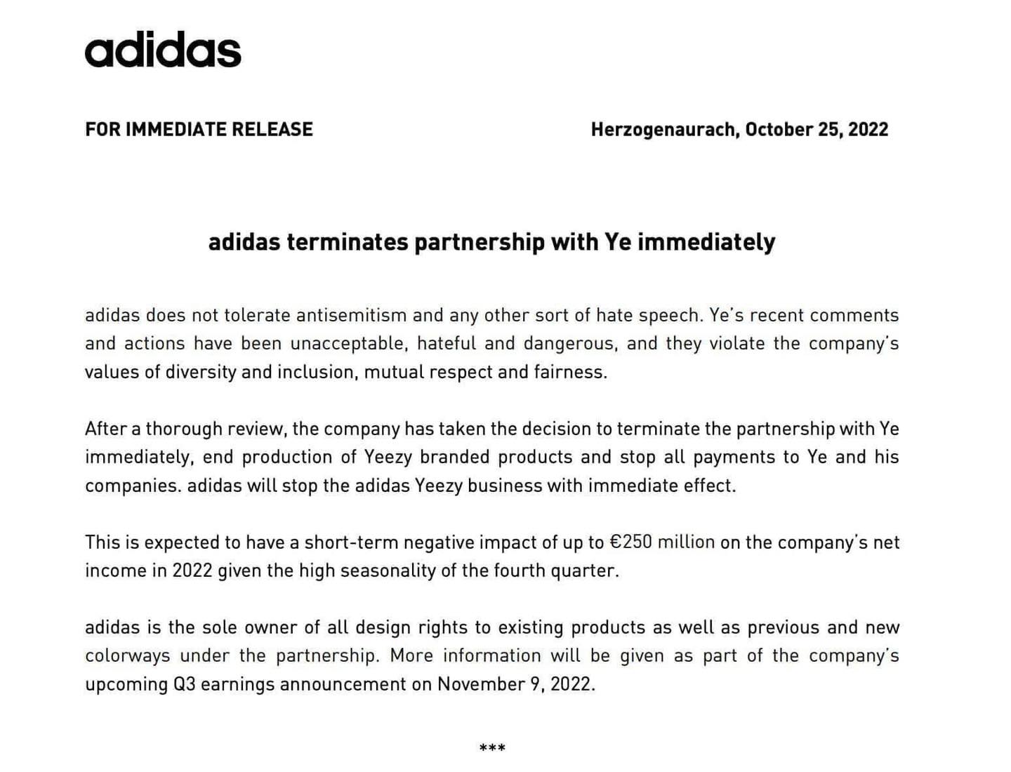 是故意的吧？！YEEZY 新辦公室就在 adidas 旁邊！網友：真的很敢⋯⋯