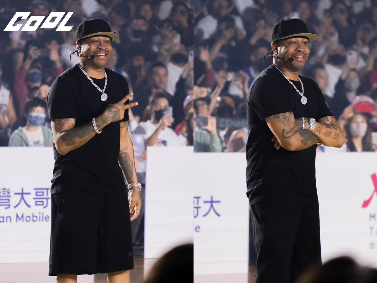 2500 位民眾搶看戰神！Allen Iverson 見面會展親民作風，談 NBA 接班人表示：「沒人能取代我！」