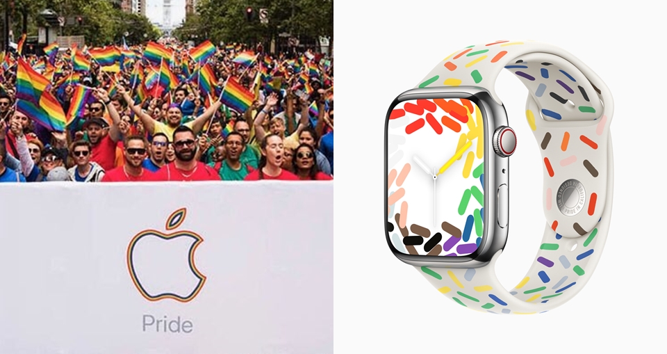 愛最大！Apple Watch 再次披上彩虹 Pride 版限定錶帶為 LGBTQ+ 社群喝采！
