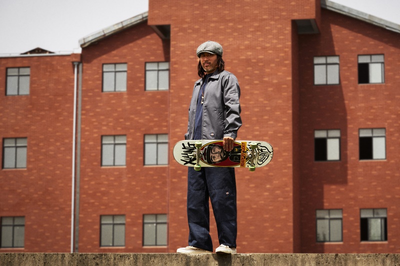 Dickies 攜手第一位登上權威滑板雜誌《Thrasher Magazine》的華人選手許瑩演繹經典 874 ！