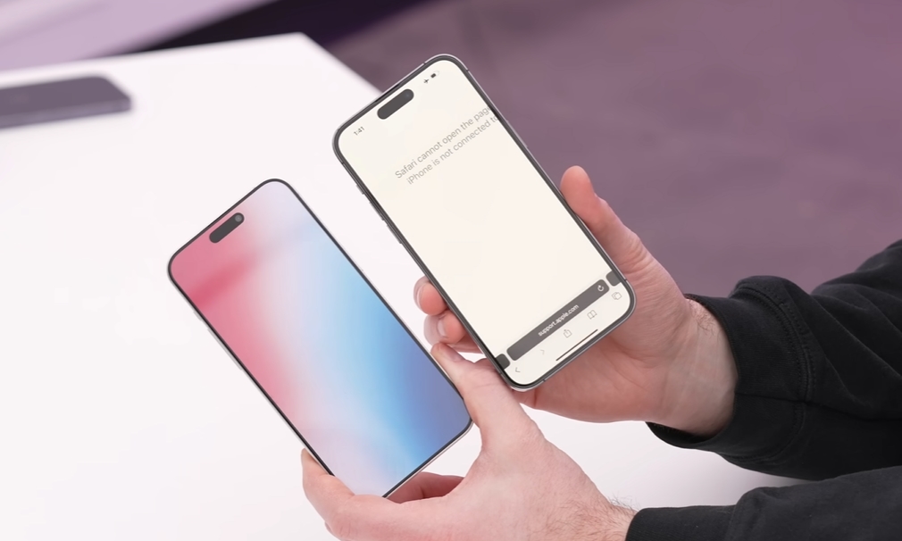 不比不知道！蘋果旗艦機 iPhone 15 Pro 系列邊框縮窄很有感！果粉：螢幕變大了
