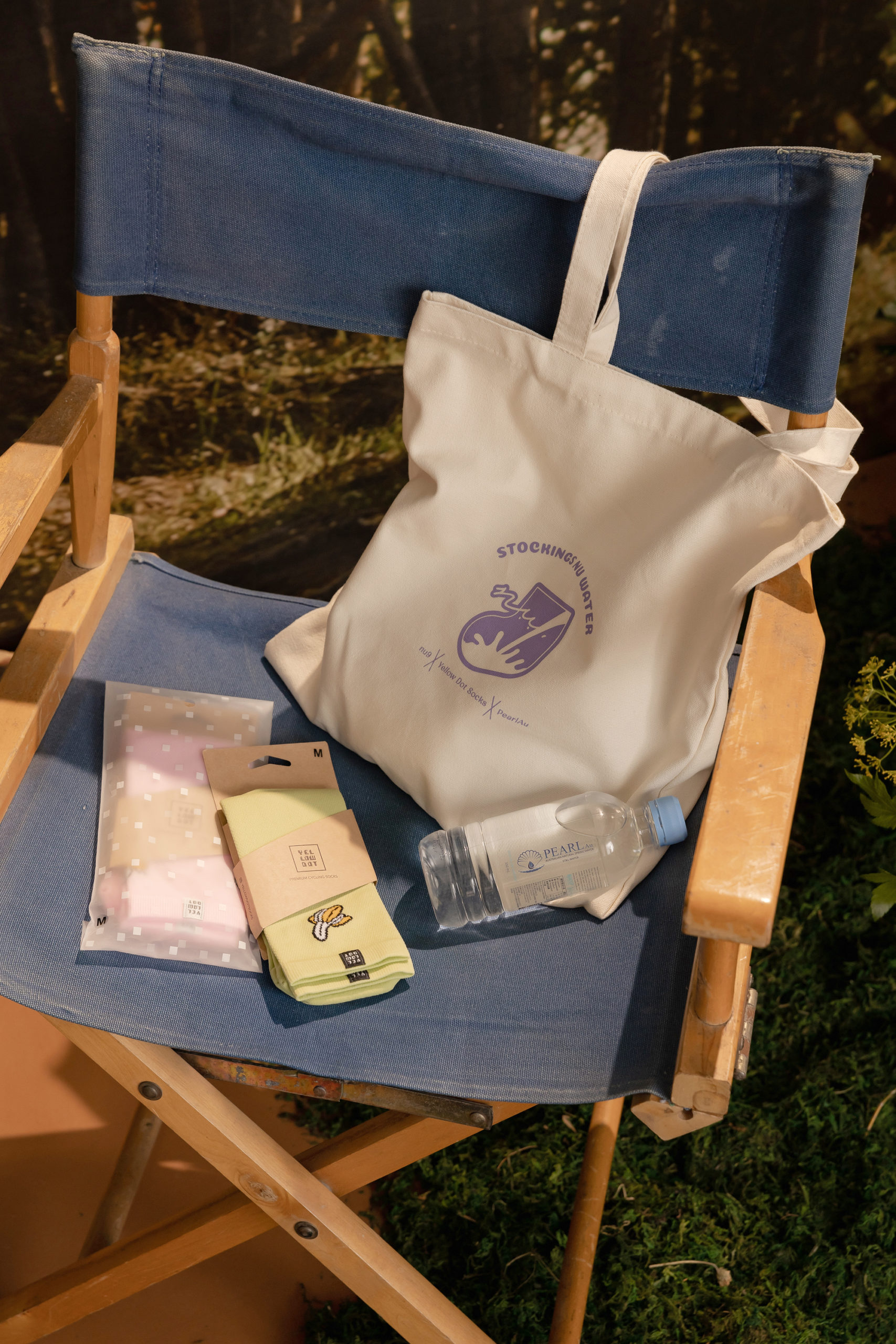 絕世好波讓妳成為今夏最潮運動 Bae！  nu9 x Yellow Dot Socks x PearlAu 打造最潮變美急救包 ！